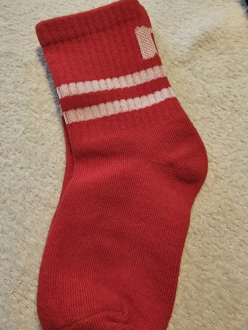 4 Prs Toddler Small Yes No Conversation Socks Multi Color BNWOT Cute Teaching